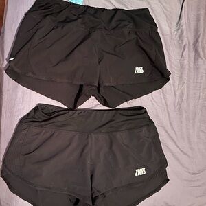 Women's Black Shorts Brazilian brand Track and Field